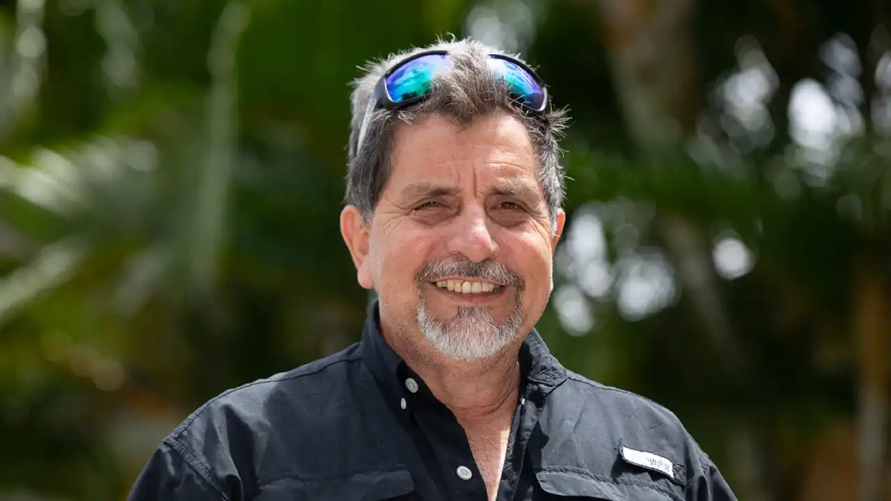 Juan Vicente Naranjo, miembro del Club Nacional de Pesca. Fotografía de Mónica Quesada Cordero / Cortesía FECOP